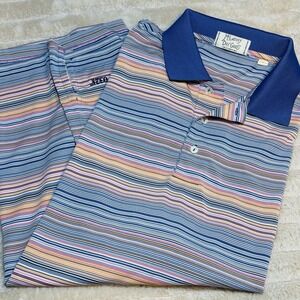 McIlhenny Dry Goods Polo Shirt Men's XL Striped Avery Island Tabasco